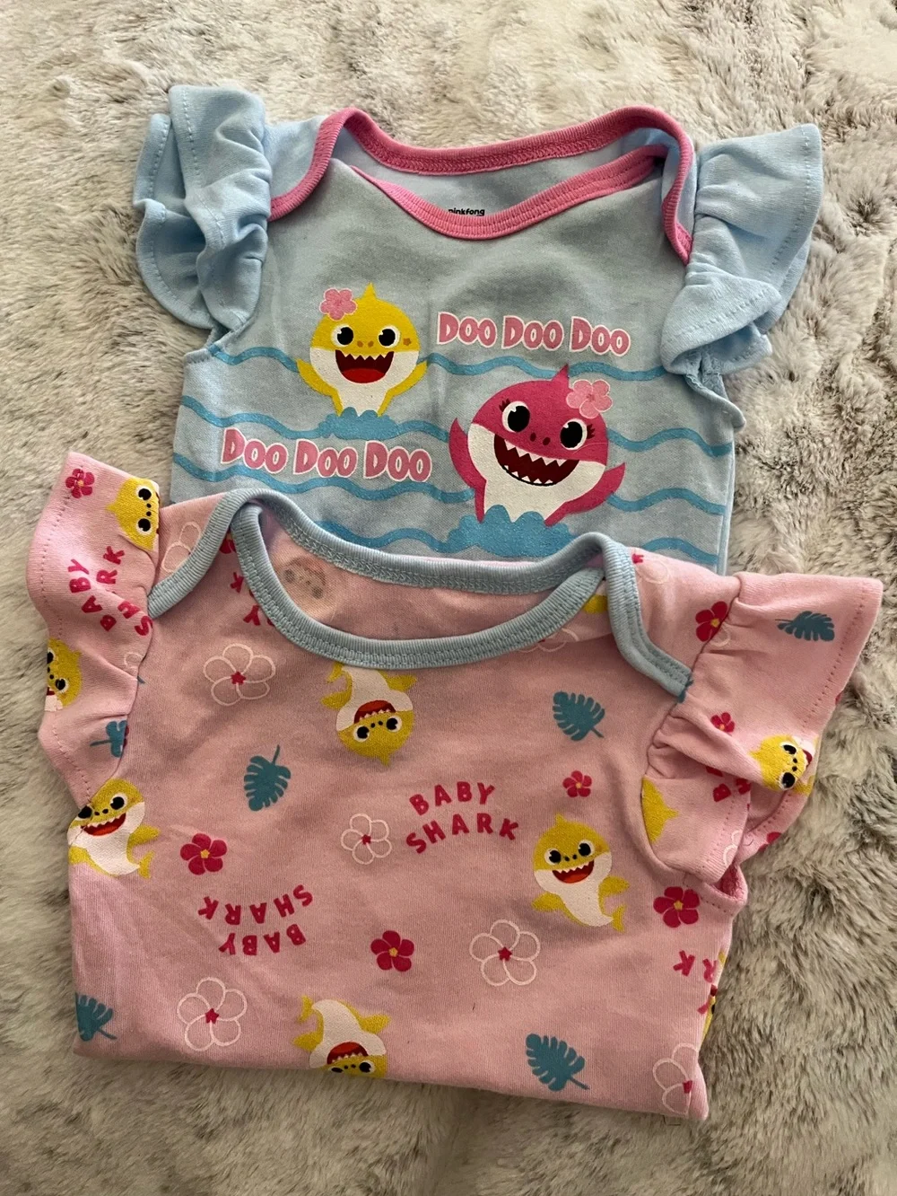 Baby Shark Onesies Set